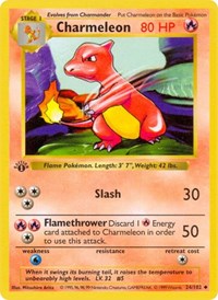 Charmeleon (24) - Base Set (Shadowless) (BSS)