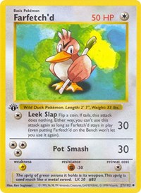 Farfetchd (27) - Base Set (Shadowless) (BSS)