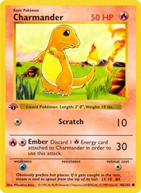 Charmander (46) - Base Set (Shadowless) (BSS)