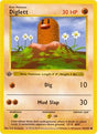 Diglett (47) - Base Set (Shadowless) (BSS)