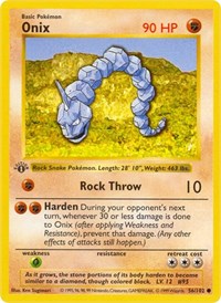 Onix (56) - Base Set (Shadowless) (BSS)