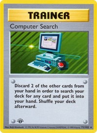 Computer Search (71) - Base Set (Shadowless) (BSS)