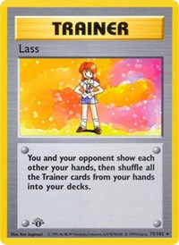 Lass (75) - Base Set (Shadowless) (BSS)