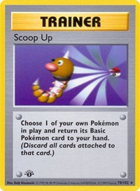 Scoop Up (78) - Base Set (Shadowless) (BSS)