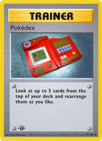 Pokedex (87) - Base Set (Shadowless) (BSS)