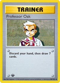 Professor Oak (88) - Base Set (Shadowless) (BSS)