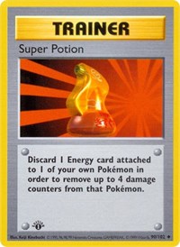 Super Potion (90) - Base Set (Shadowless) (BSS)