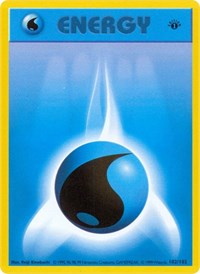 Water Energy (102) - Base Set (Shadowless) (BSS)