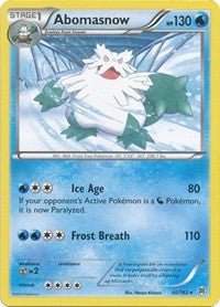 Abomasnow (40) - XY - BREAKthrough (BKT)