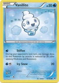 Vanillite (43) - XY - BREAKthrough (BKT)