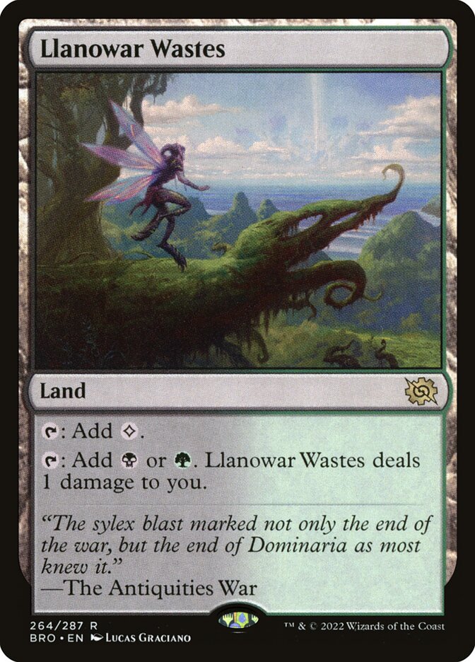 Llanowar Wastes (264) - The Brothers' War (BRO)