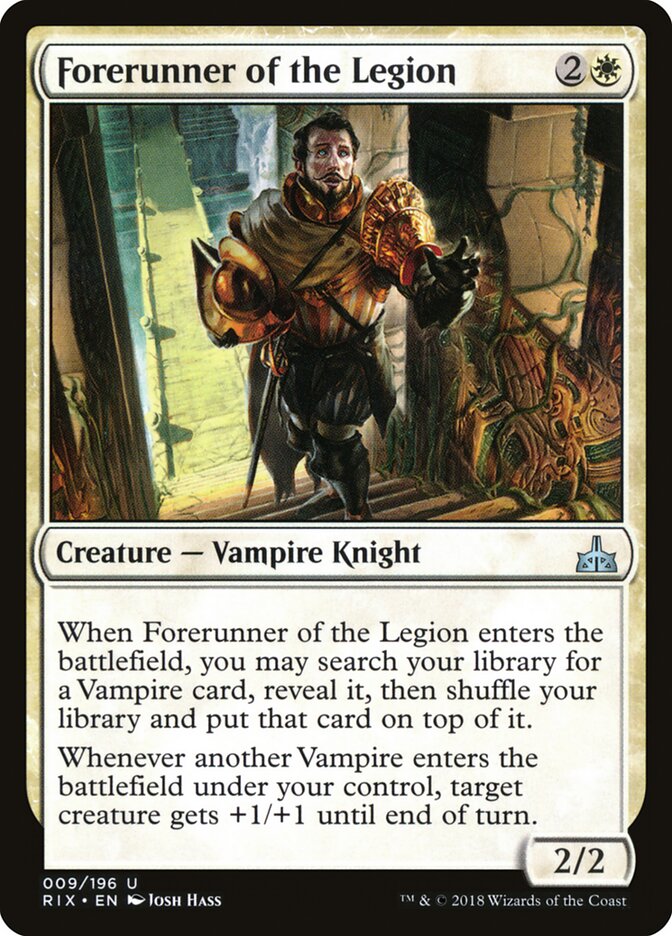 Forerunner of the Legion (9) - Rivals of Ixalan (RIX)