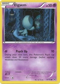Elgyem (73) - XY - BREAKthrough (BKT)
