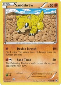 Sandshrew (75) - XY - BREAKthrough (BKT)