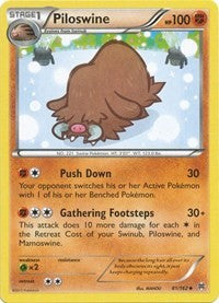 Piloswine (81) - XY - BREAKthrough (BKT)