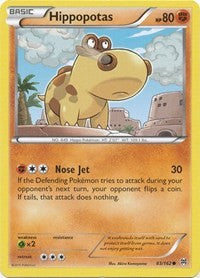 Hippopotas (83) - XY - BREAKthrough (BKT)
