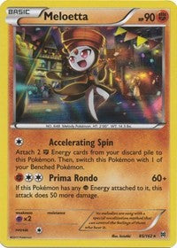 Meloetta (85) - XY - BREAKthrough (BKT)