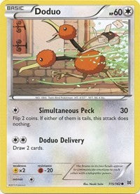 Doduo (115) - XY - BREAKthrough (BKT)