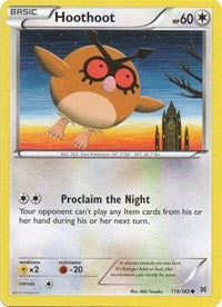 Hoothoot (119) - XY - BREAKthrough (BKT)