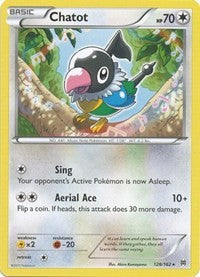 Chatot (128) - XY - BREAKthrough (BKT)