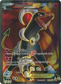 Houndoom EX Full Art (153) - XY - BREAKthrough (BKT)