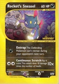 Rockets Sneasel (5) - Best of Promos (PR)