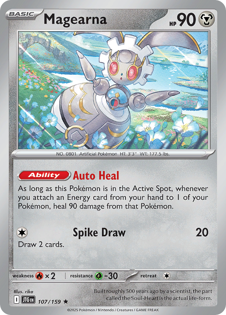 Magearna (107/159) - [Holo Foil] Journey Together (JTG)
