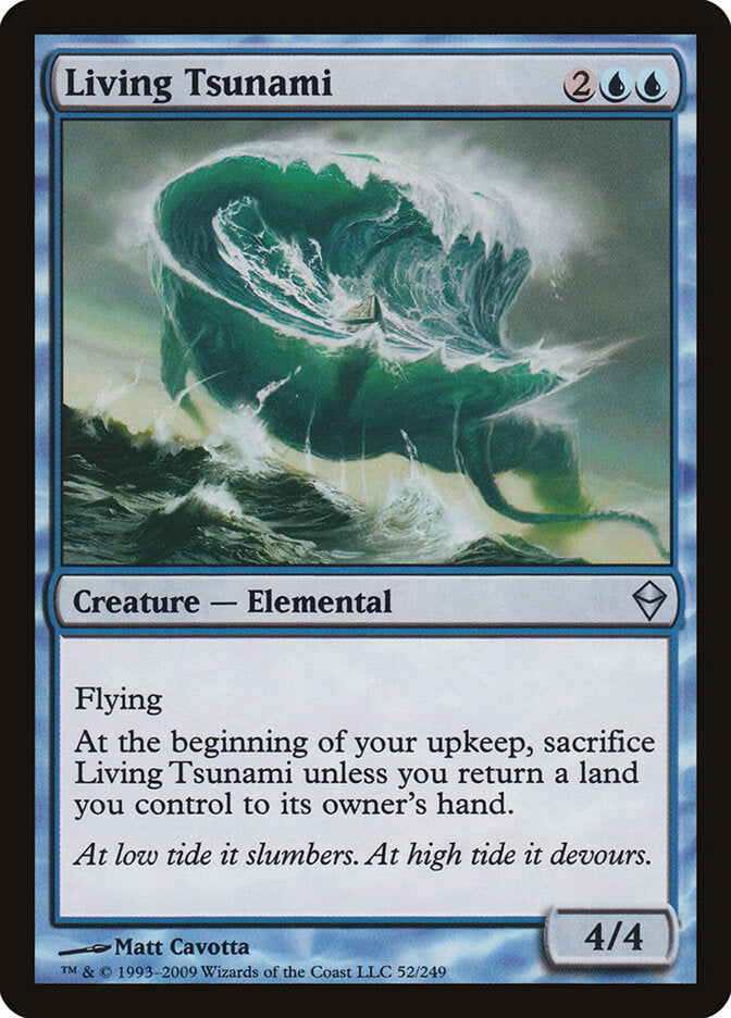 Living Tsunami (52) - Zendikar (ZEN)