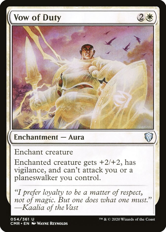 Vow of Duty (54) - Commander Legends (CMR)