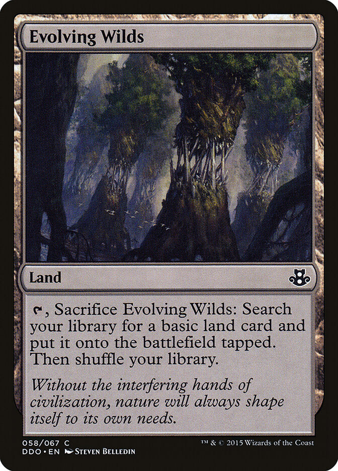 Evolving Wilds (58) - Duel Decks: Elspeth vs. Kiora (DDO)