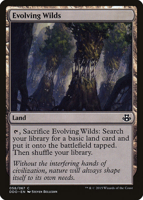 Evolving Wilds (58) - Duel Decks: Elspeth vs. Kiora (DDO)