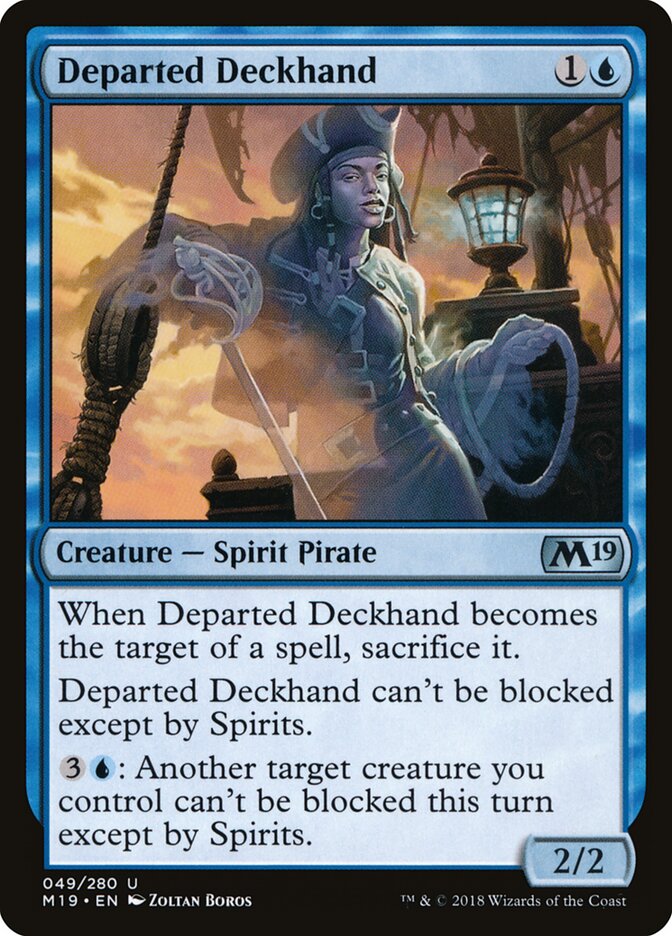 Departed Deckhand (49) - Core Set 2019 (M19)