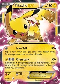 Pikachu EX (XY84) - XY Promos (PR)