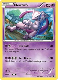 Mewtwo (XY100) - XY Promos (PR)