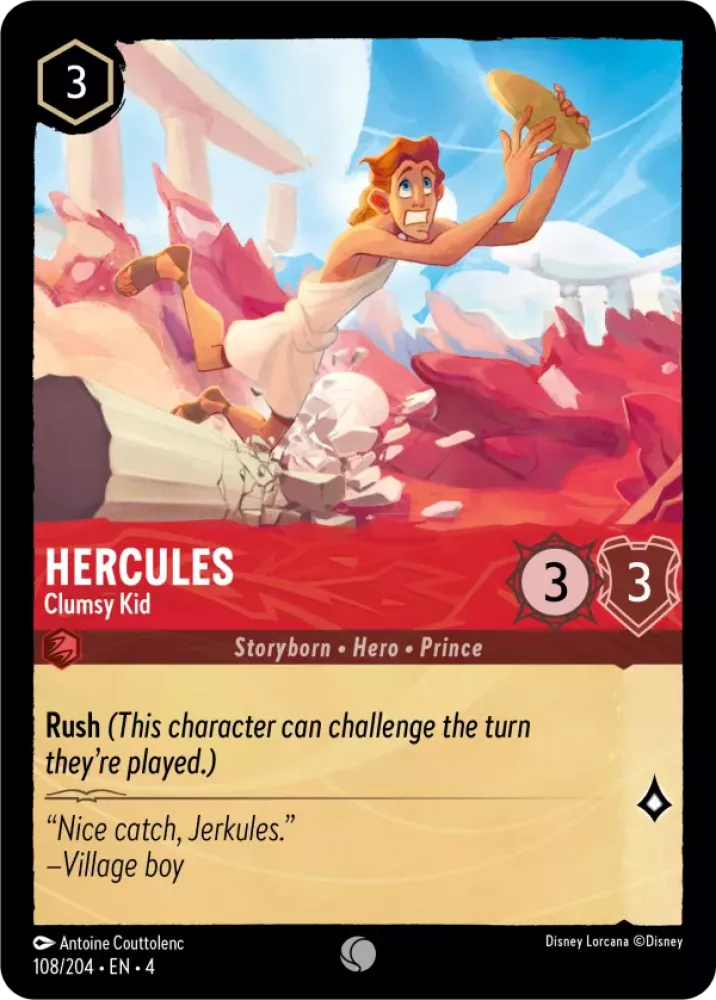 Hercules - Clumsy Kid - [Foil] Ursula's Return (4)