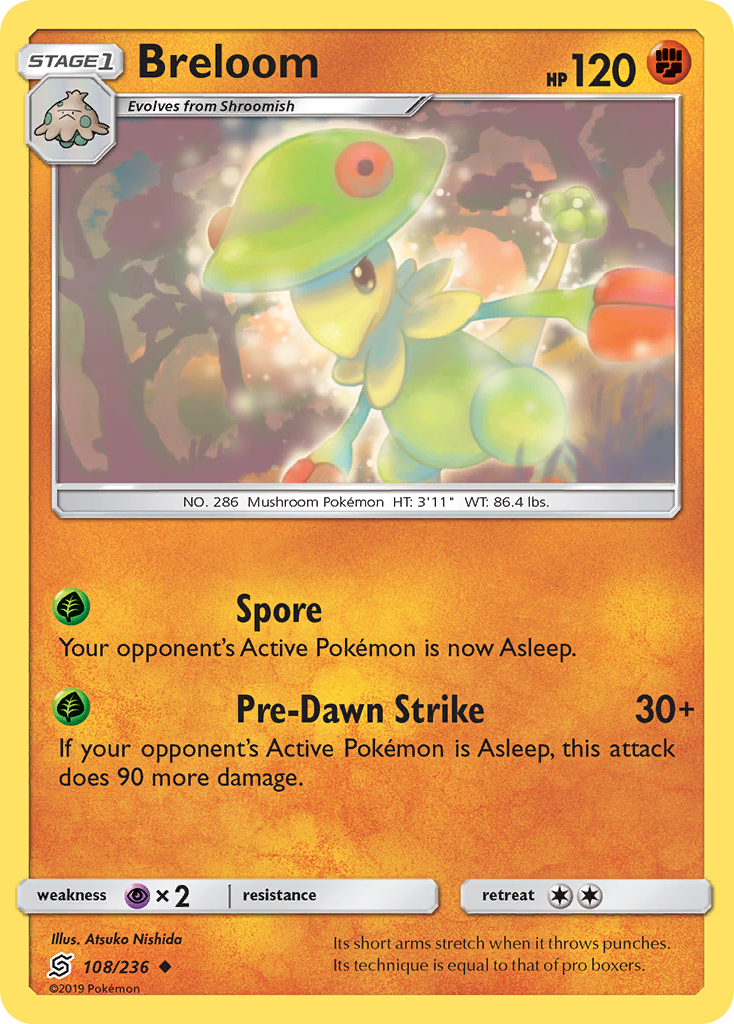 Breloom (108/236) - Unified Minds (UNM)
