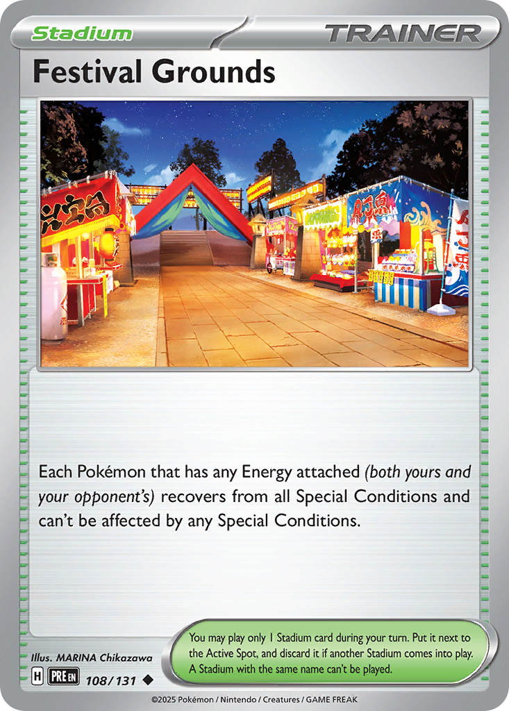 Festival Grounds (108/131) - Prismatic Evolutions (PRE)