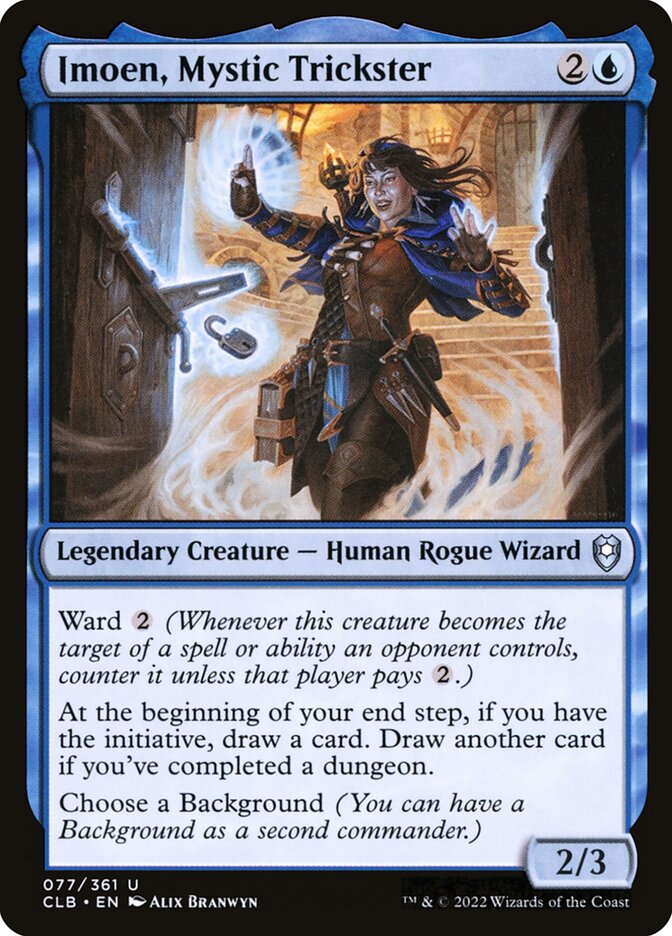 Imoen, Mystic Trickster (77) - Commander Legends: Battle for Baldur's Gate (CLB)