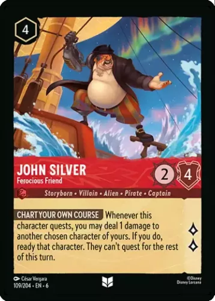 John Silver - Ferocious Friend - [Foil] Azurite Sea (6)