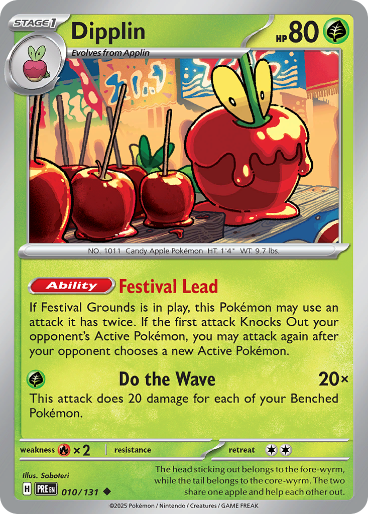 Dipplin (10/131) - Prismatic Evolutions (PRE)