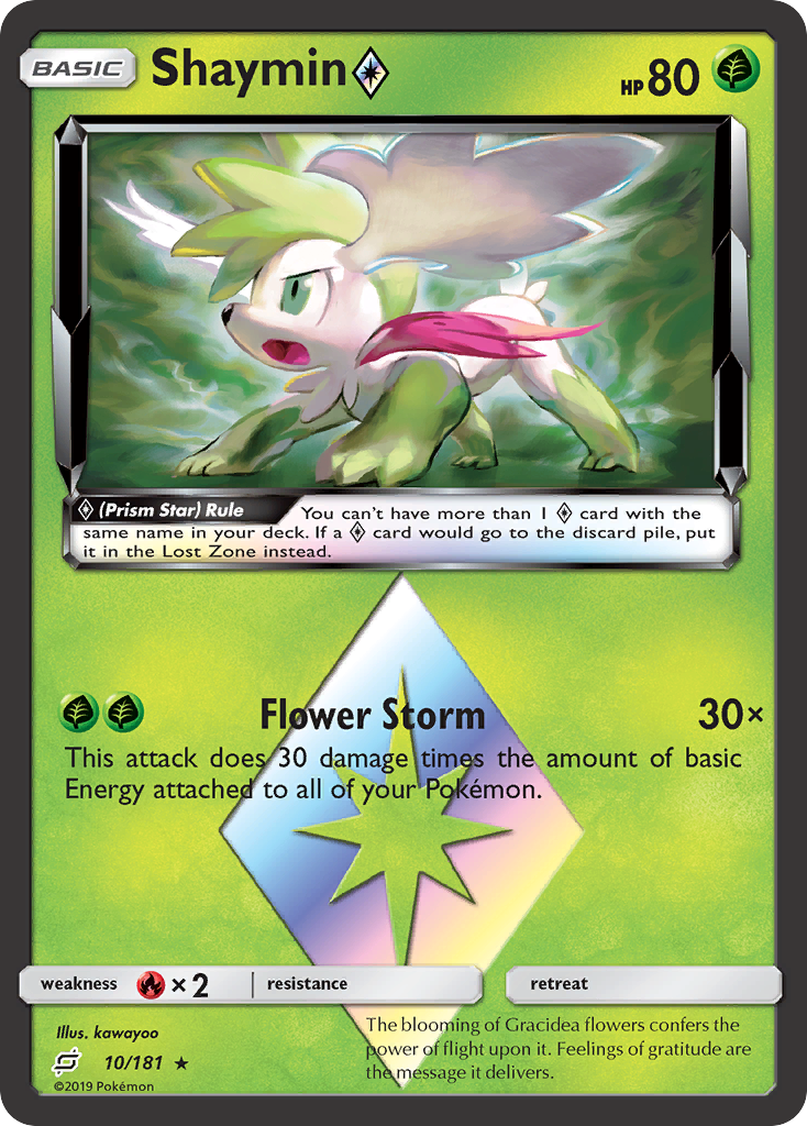 Shaymin ◇ (10/181) - [Holo Foil] Team Up (TEU)