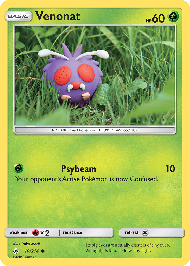 Venonat (10/214) - Unbroken Bonds (UNB)