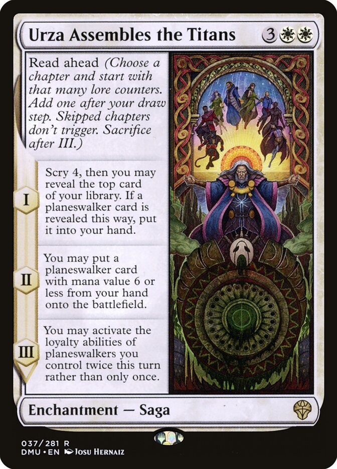 Urza Assembles the Titans (37) - Dominaria United (DMU)
