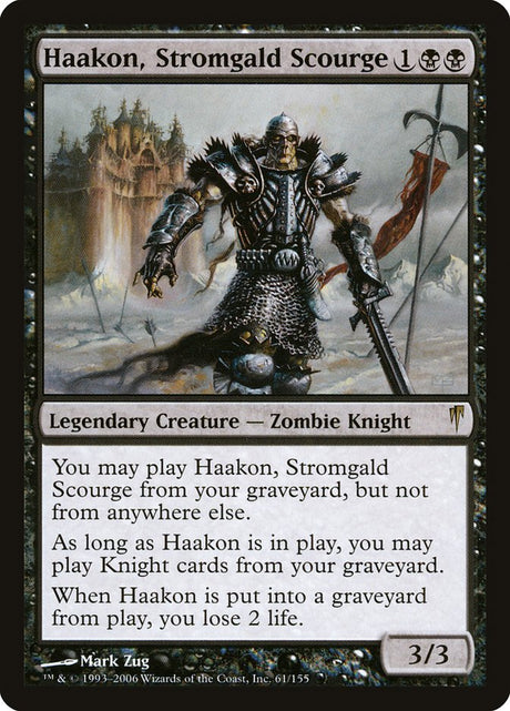 Haakon, Stromgald Scourge (61) - Coldsnap (CSP)