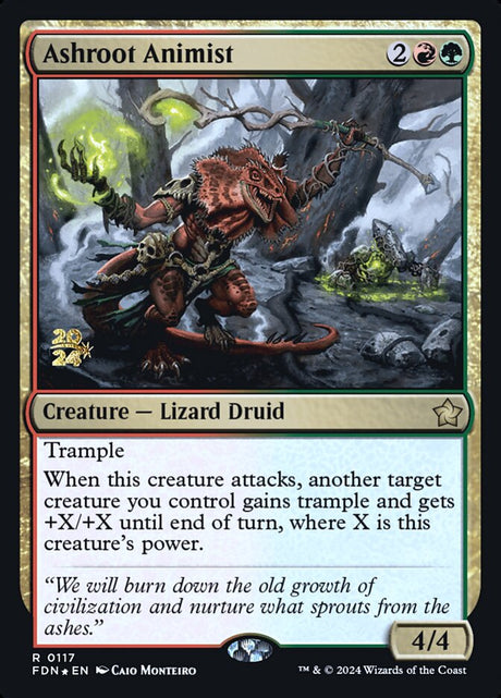 Ashroot Animist (117s) - Foundations Promos (PFDN)