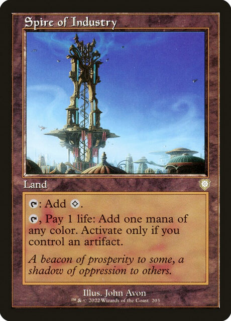 Spire of Industry (203) - The Brothers' War Commander (BRC)