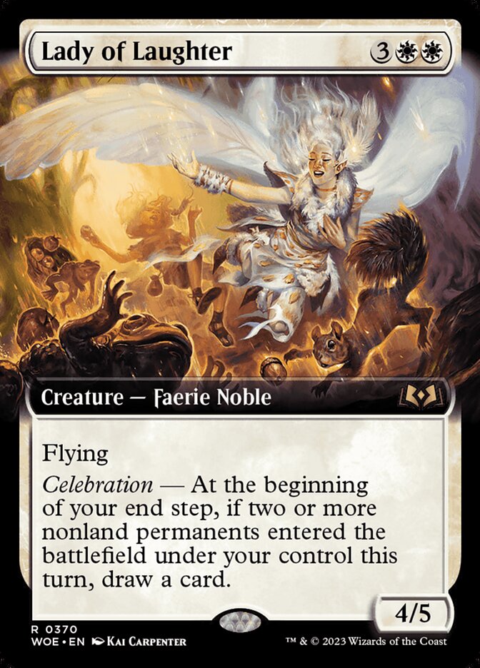 Lady of Laughter (370) - Wilds of Eldraine (WOE)