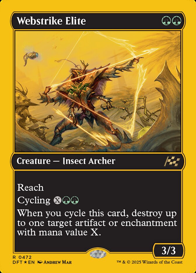 Webstrike Elite - [First Place Foil] Aetherdrift (DFT)