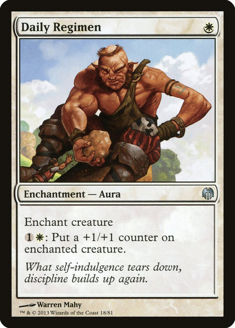 Daily Regimen (18) - Duel Decks: Heroes vs. Monsters (DDL)