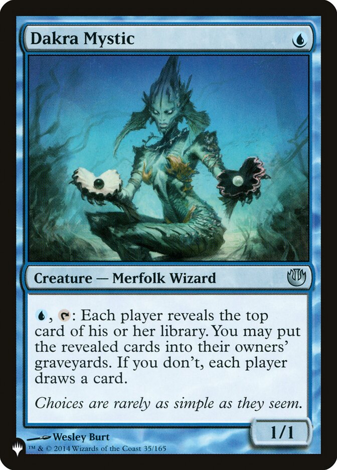 Dakra Mystic (JOU-35) - The List (PLST)